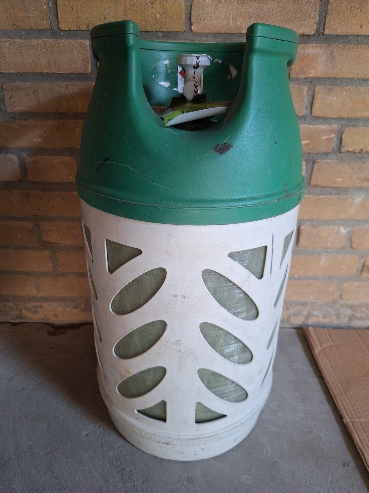 Benegas Light propaan gasfles 10 kg. Vol.Gesealed, Ophalen, Gebruikt
