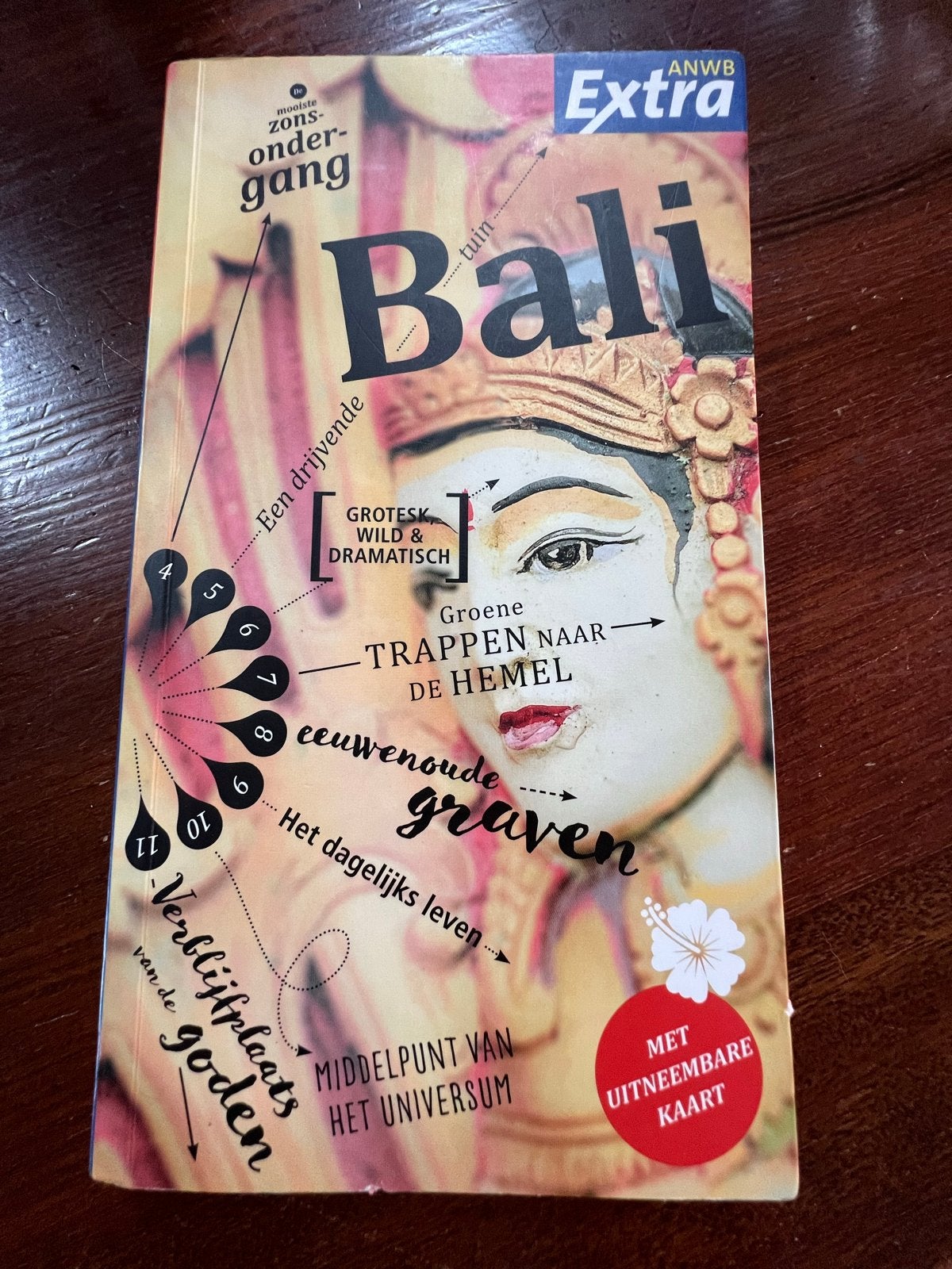 ANWB Extra Reisgids Bali - Met uitneembare grote kaart, Ophalen of Verzenden, Zo goed als nieuw, Reisgids of -boek, ANWB