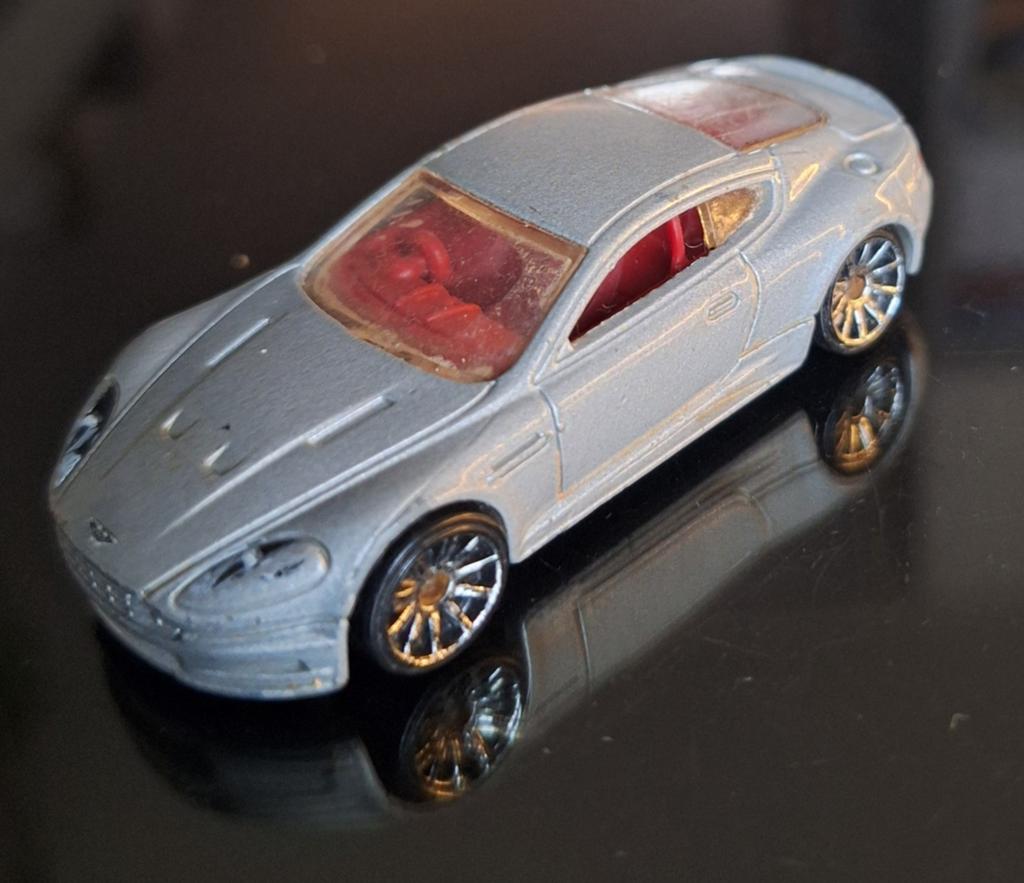 Hotwheels aston martin db5, Ophalen of Verzenden, Zo goed als nieuw, Auto