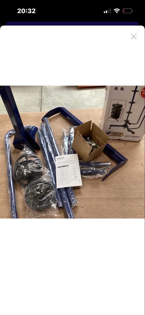 10x Velgenboom voor winter/zomerbanden opslag, Ophalen of Verzenden, Nieuw