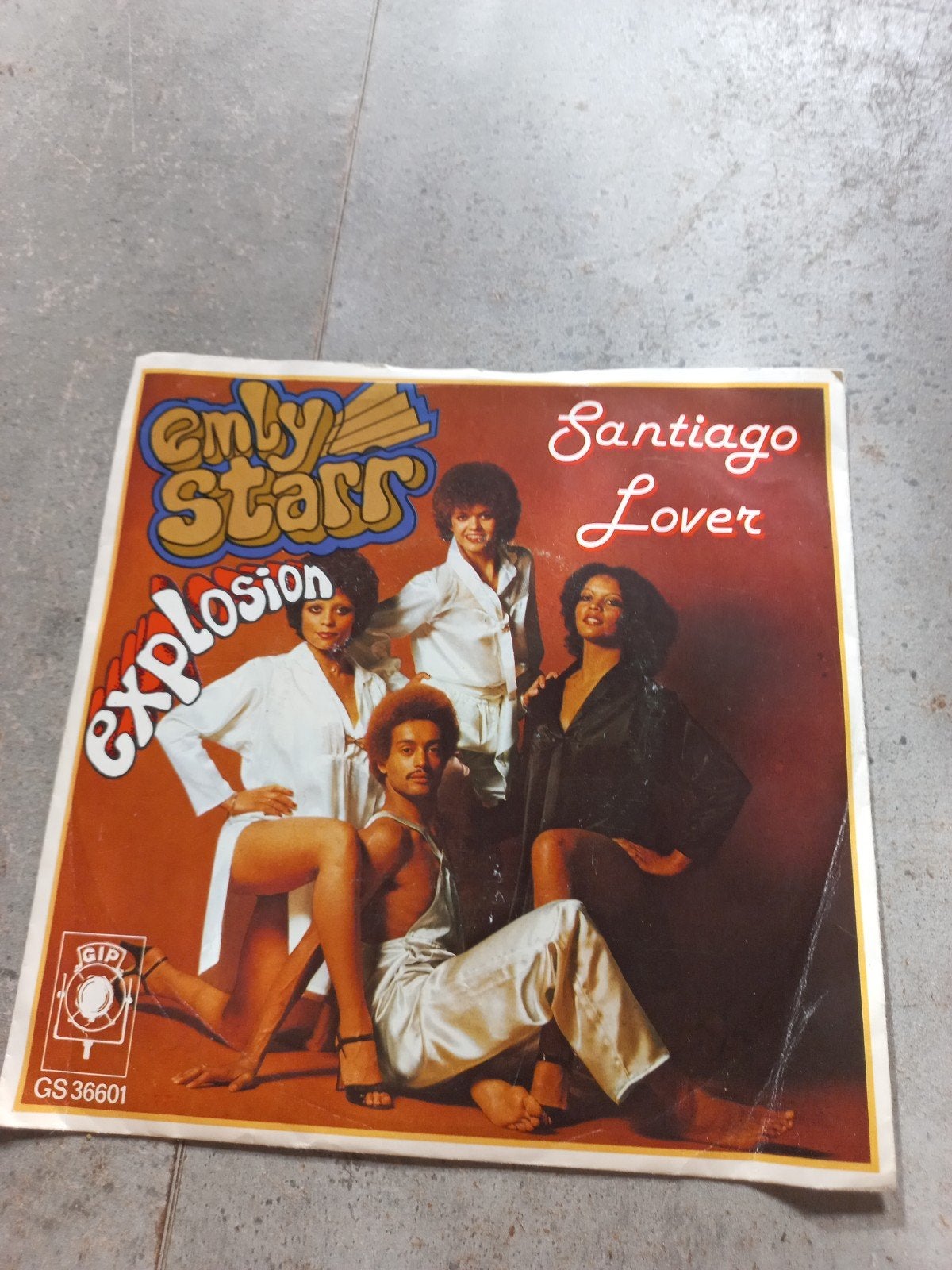 Emly Starr Explosion - Santiago Lover (7 inch single), Ophalen of Verzenden, Gebruikt, 7 inch, Pop