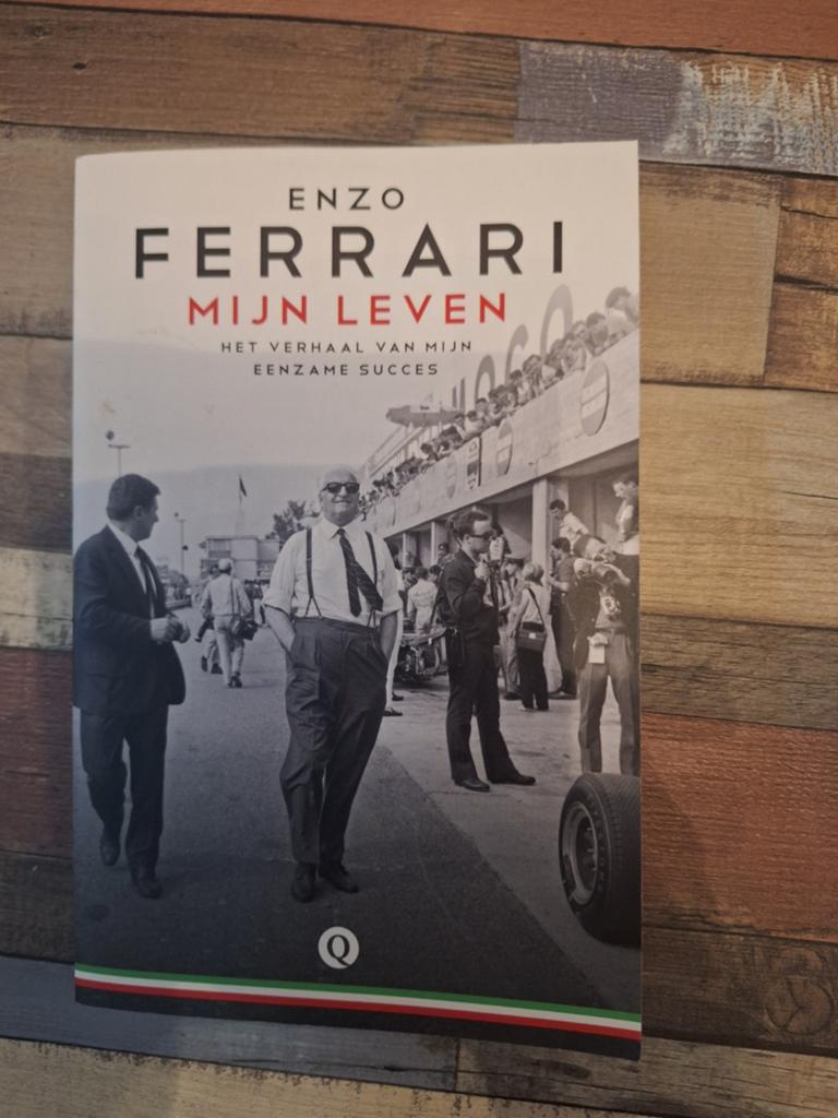 Enzo Ferrari: Mijn Leven, Ophalen of Verzenden, Zo goed als nieuw, Ferrari, Enzo Ferrari