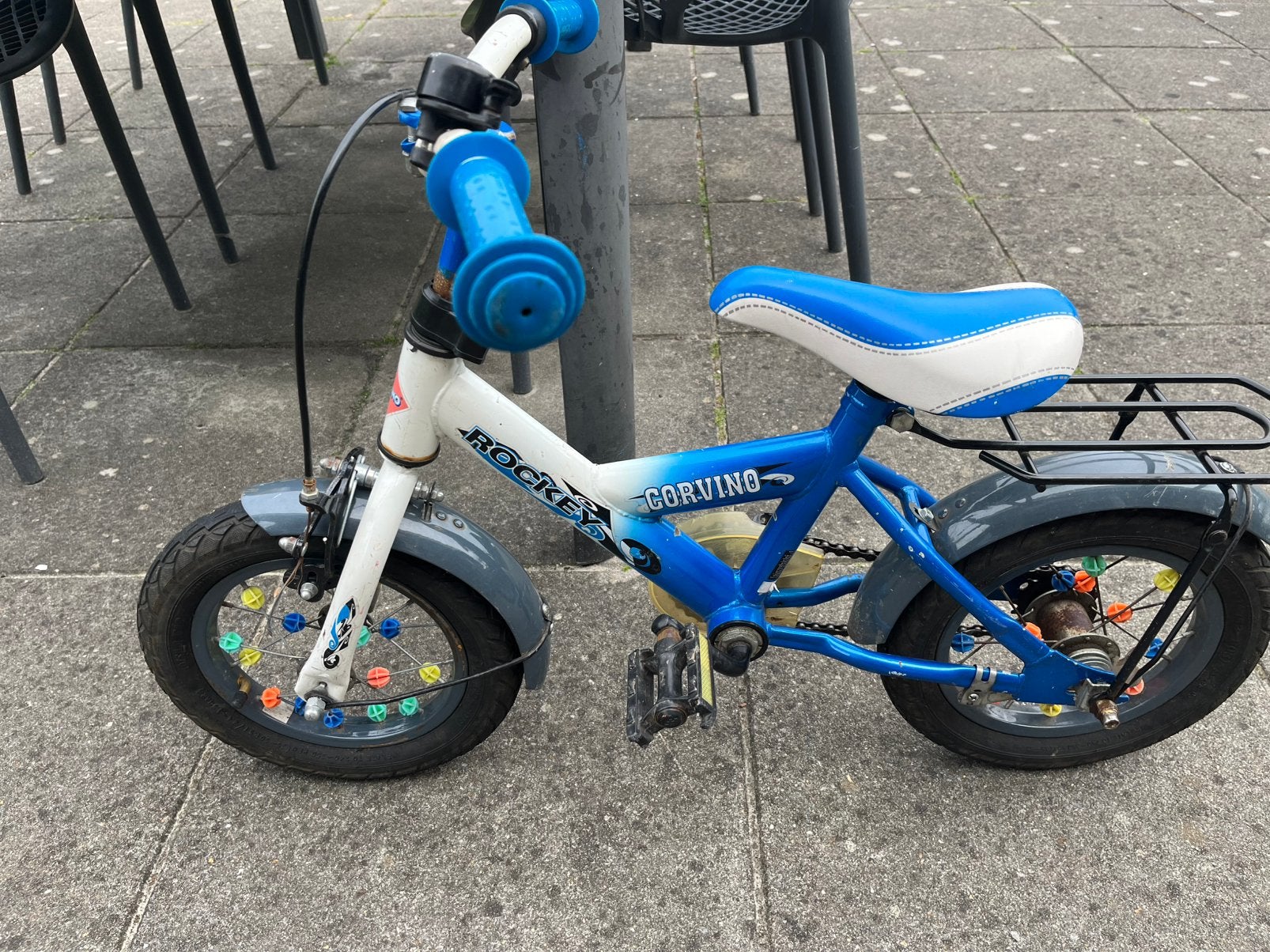 Kinderfietsje 12 inch wiel, Ophalen, Gebruikt, Minder dan 16 inch