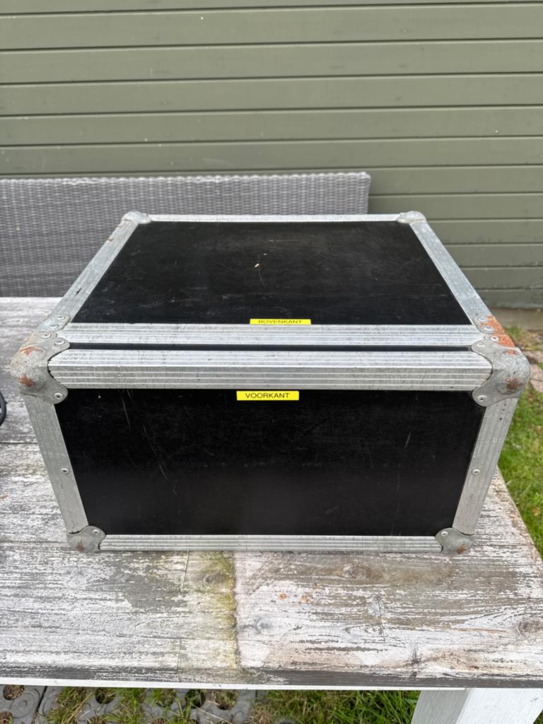19” Flightcase 6HE - Gebruikt en in prima staat, Ophalen, Gebruikt, Speaker of Versterker, Flightcase