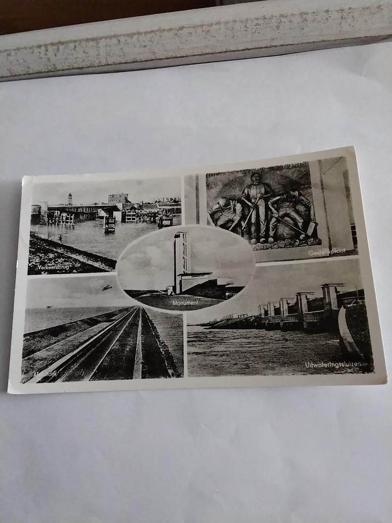MONUMENT. AFSLUITDIJK 1958, Ophalen of Verzenden, 1940 tot 1960