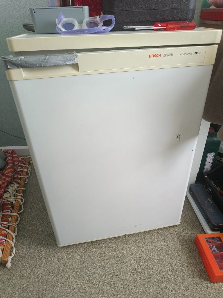 Bosch vriezer tafelmodel, Gebruikt, Ophalen, Vrieskast, 85 tot 120 cm