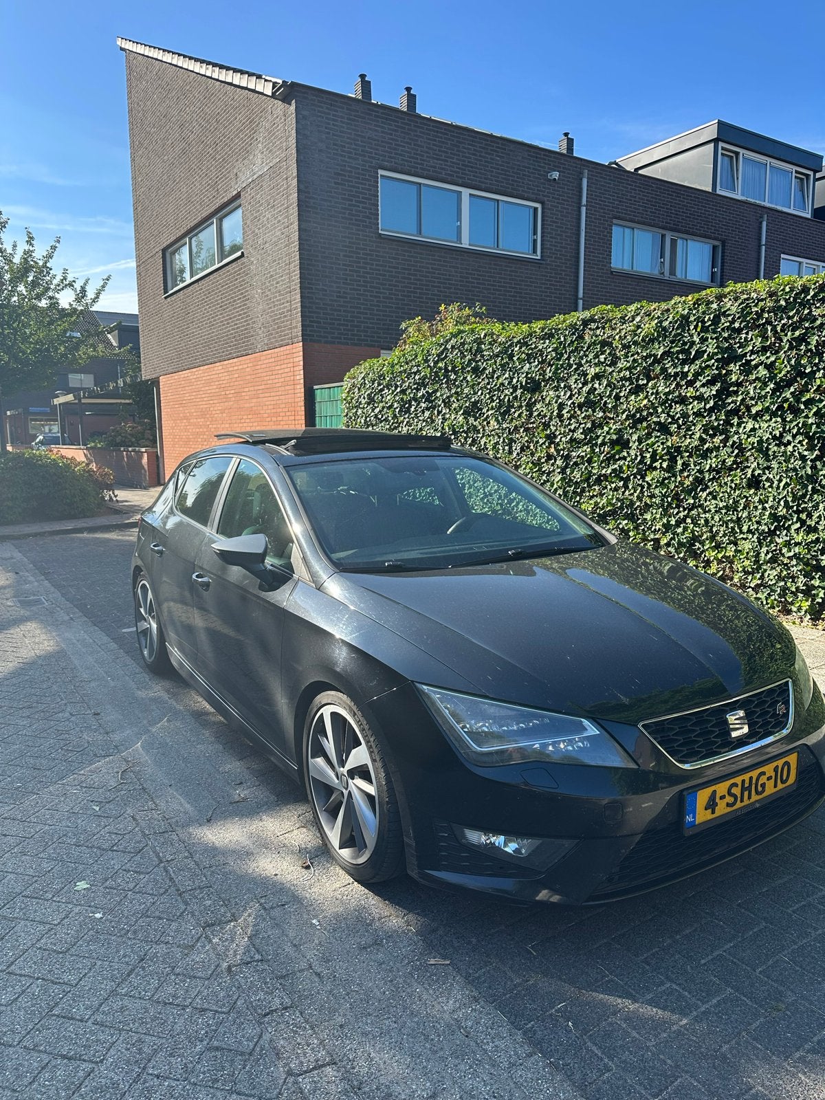 Seat Leon 2.0 TDI 135KW/184PK 2013 Zwart, Auto's, 680 kg, 4 cilinders, Leon, Zwart