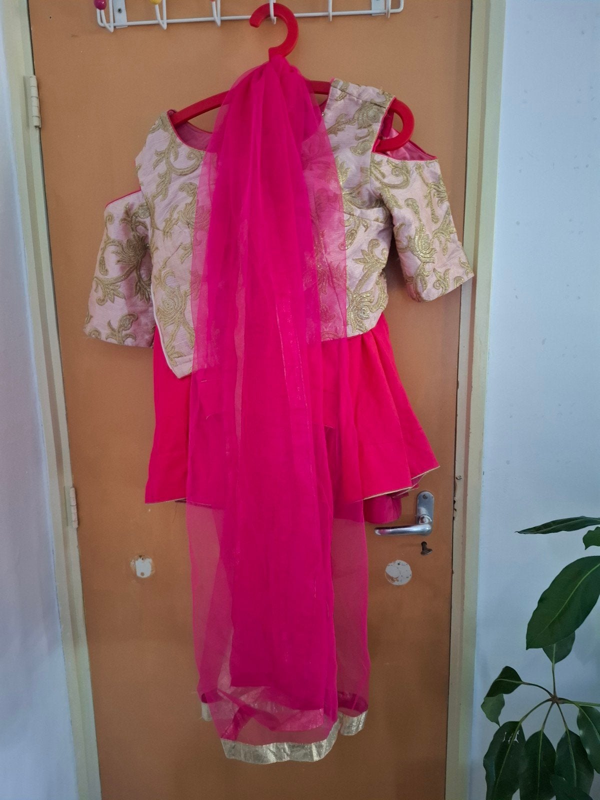 3-delige Indiase kleding set - Maat S/M, Ophalen, Zo goed als nieuw