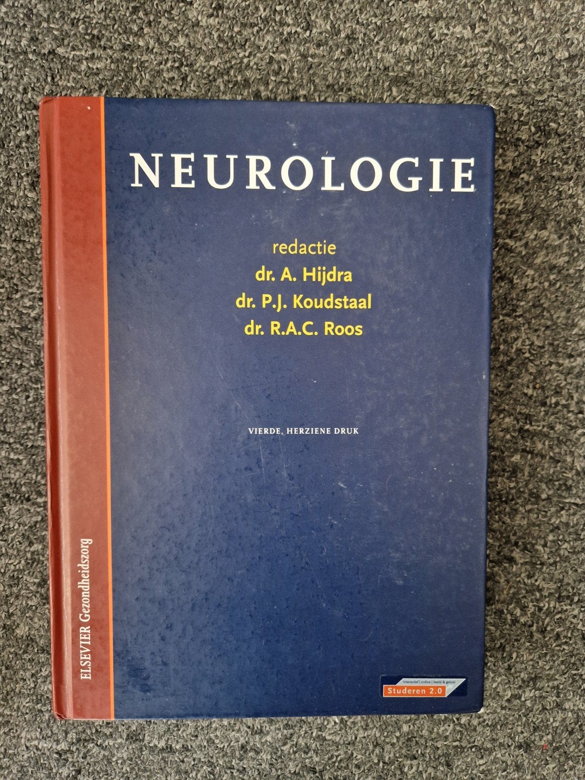 Neurologie - Vierde, herziene druk (Elsevier), Boeken, Gelezen, Ophalen of Verzenden, WO, Dr. A. Hijdra, dr. P.J. Koudstaal, dr. R.A.C. Roos