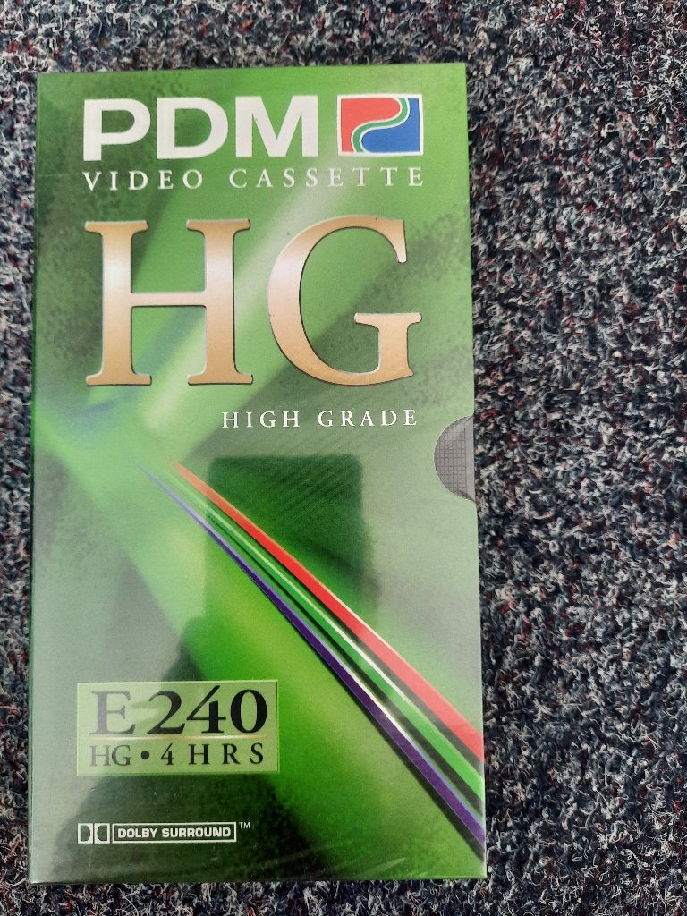 PDM E-240 HG! Opneembare VIDEOband *Nieuw* Nog Geseald!, Cd's en Dvd's, Verzenden, Alle leeftijden, Overige genres, Nieuw in verpakking