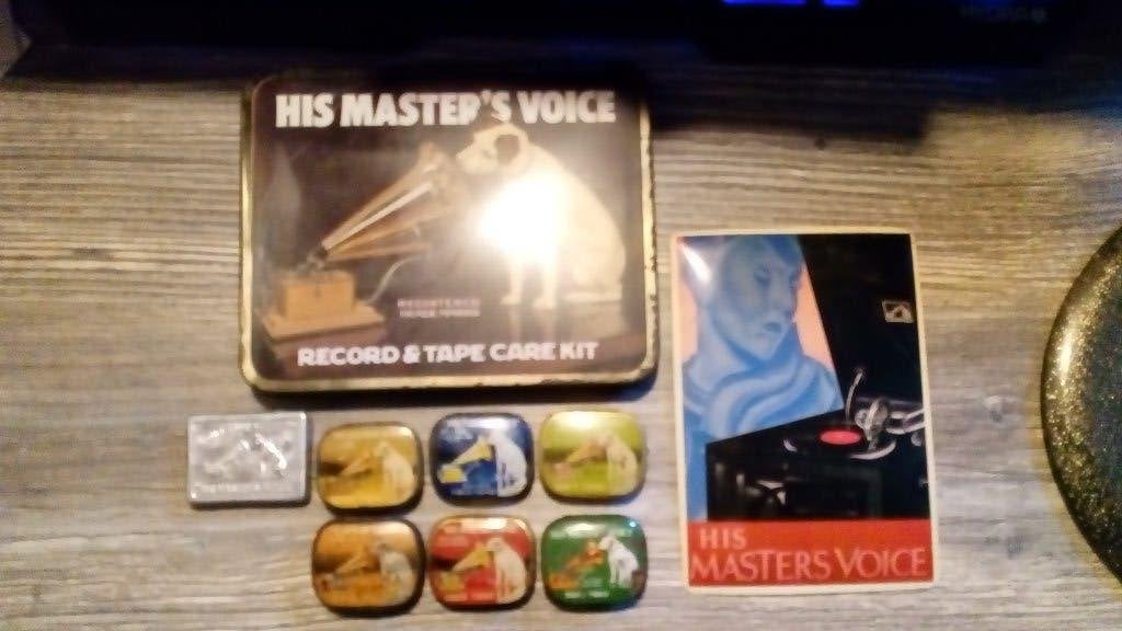 His Master's Voice naalden blik etc, Ophalen of Verzenden