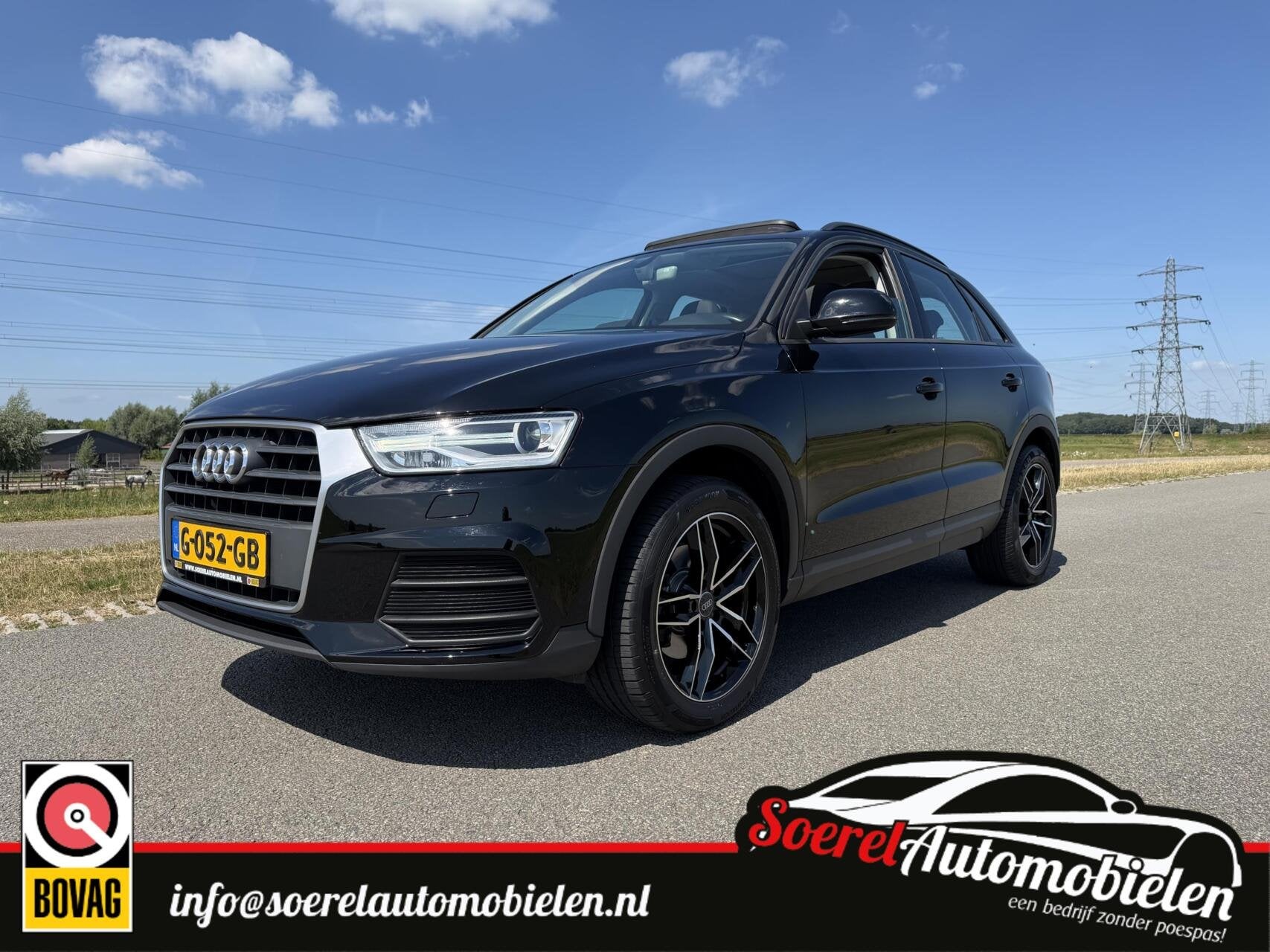 Audi Q3 1.4 TFSI CoD Adrenalin, pano, 18 inch, airco, Auto's, 730 kg, Euro 6, 4 cilinders, Handgeschakeld