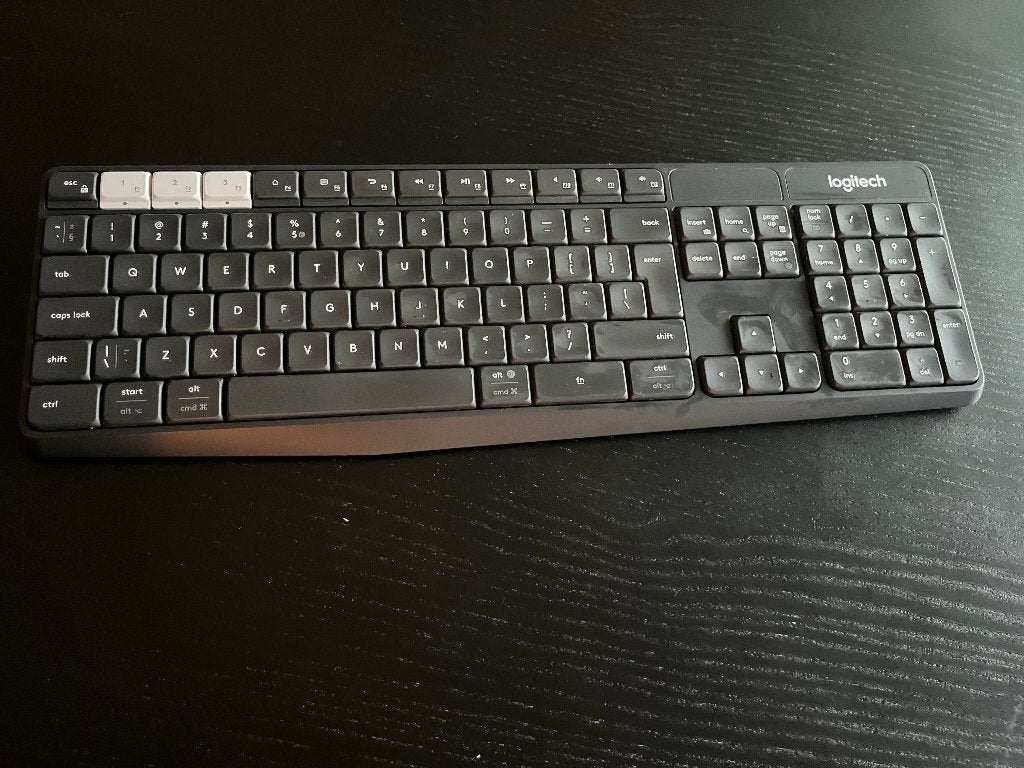 Logitech K375s Multi-Device wireless keyboard, Ophalen of Verzenden, Qwerty, Gebruikt, Logi Logitech