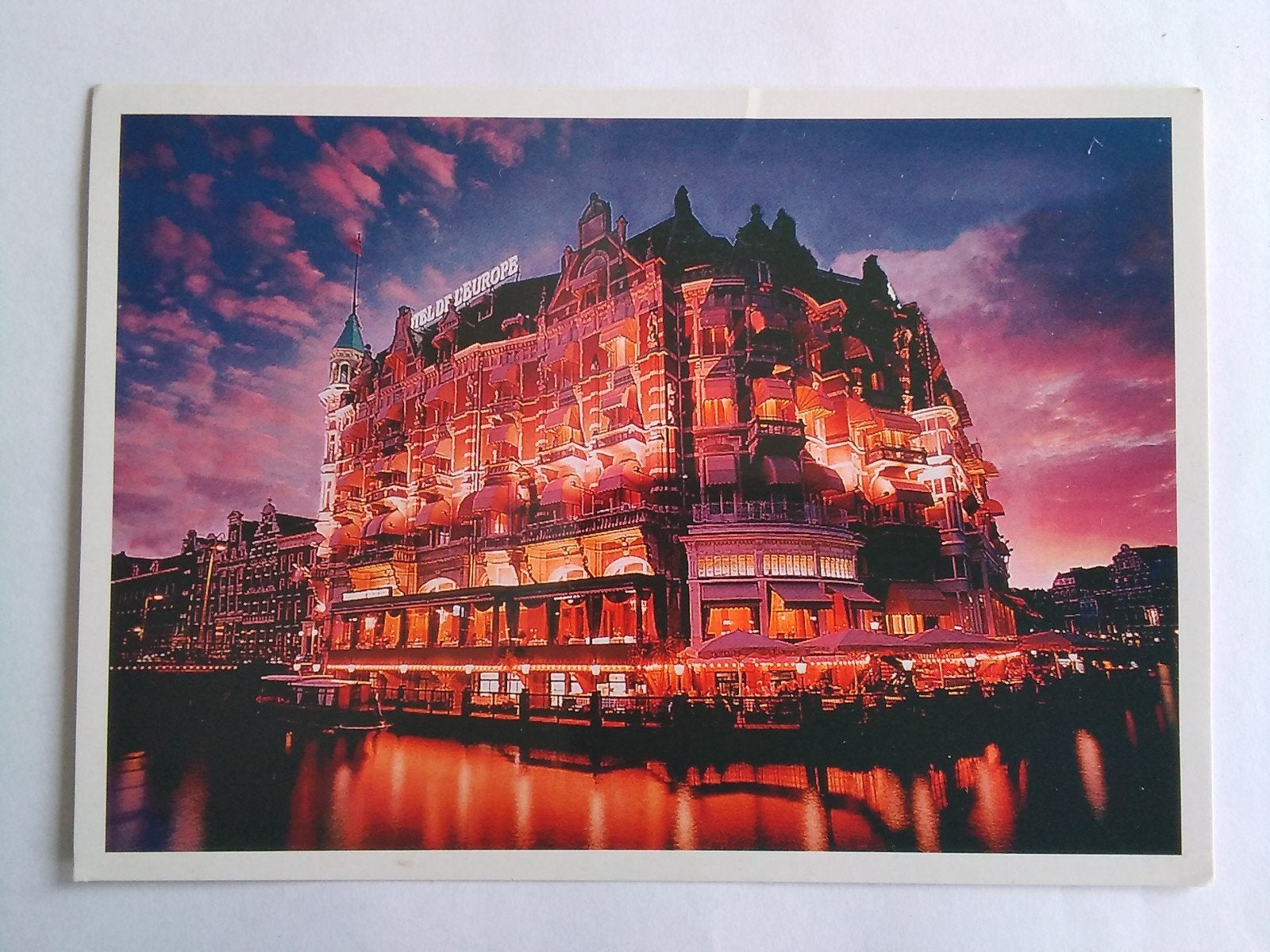 Ansichtkaart Amsterdam Hotel de l'Europe, Verzenden, Noord-Holland