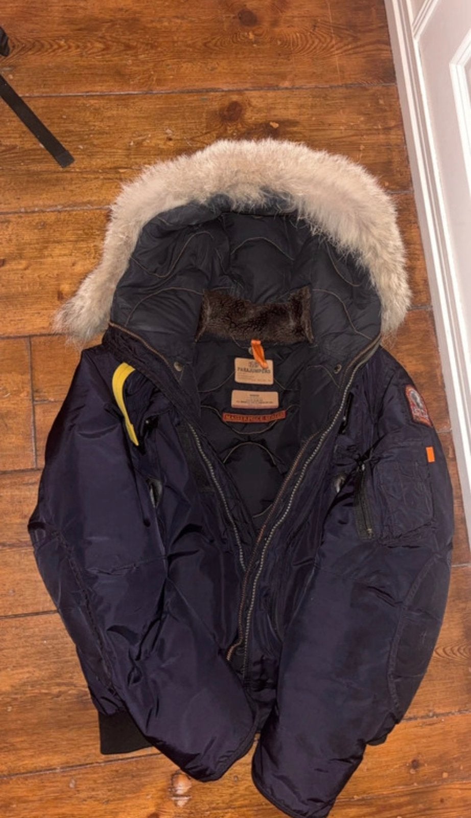 Originelen parajumpers winterjas maat m, Ophalen of Verzenden, Zo goed als nieuw, Maat 48/50 (M), Blauw