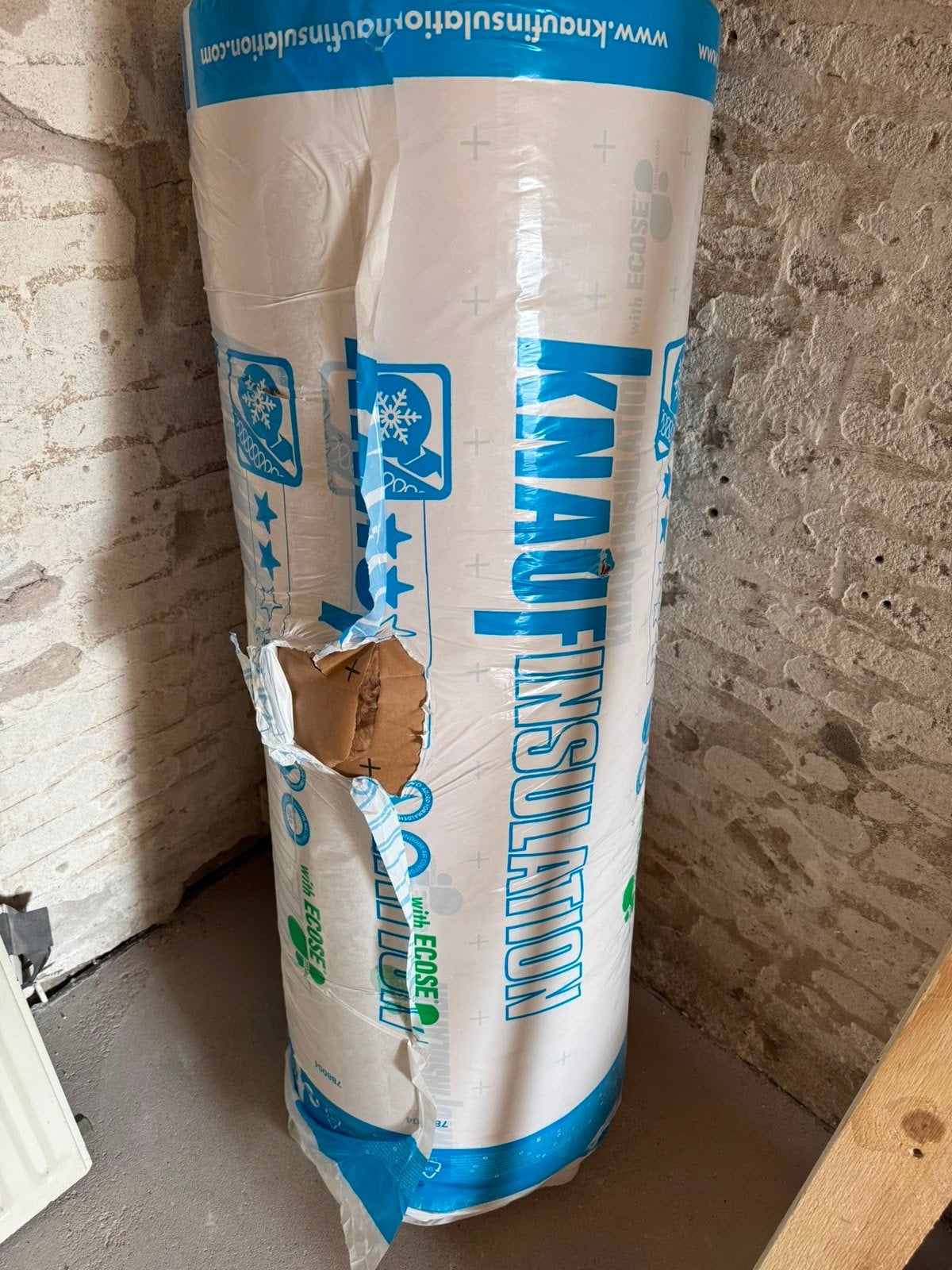 Diverse isolatiematerialen: Knauf en Rockwool, Ophalen, Gebruikt, 15 m² of meer, Vloerisolatie