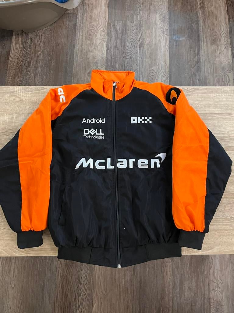 McLaren Racing Bomberjack (Maat XL) Vintage Formula 1 Style, Ophalen of Verzenden, Zo goed als nieuw, Maat 56/58 (XL), Oranje
