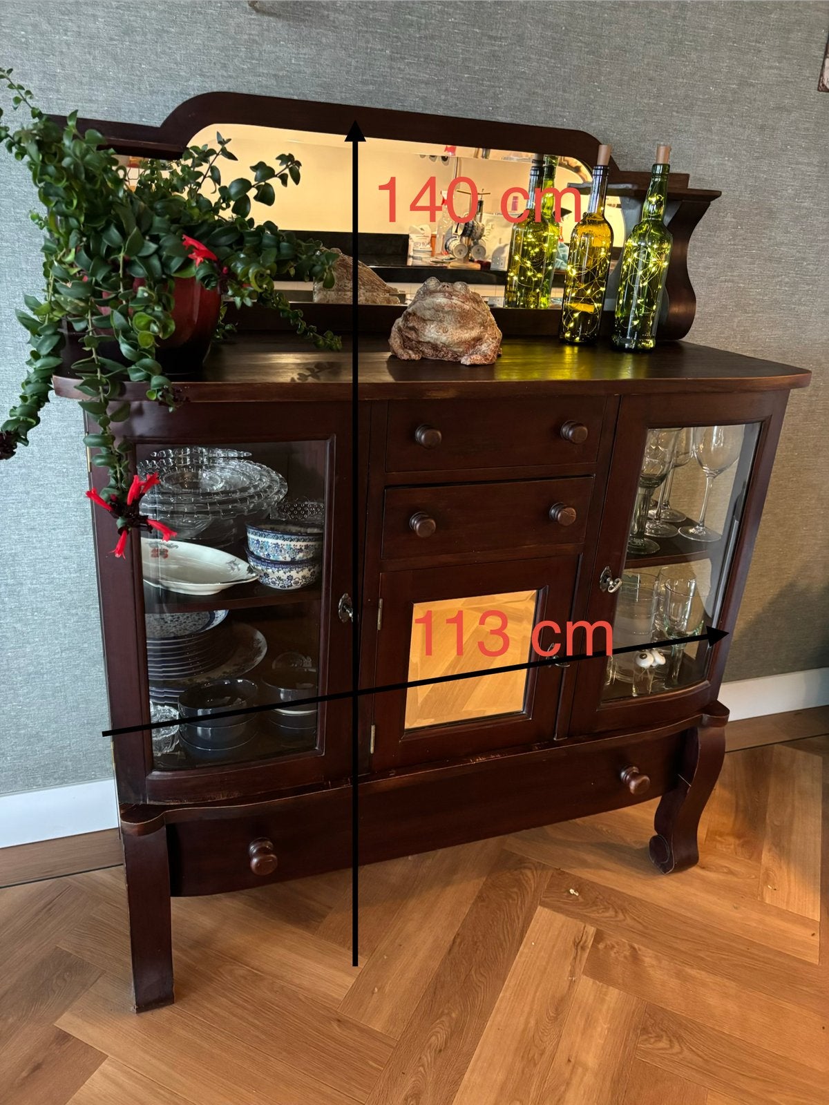 Vintage buffetkastje, Ophalen