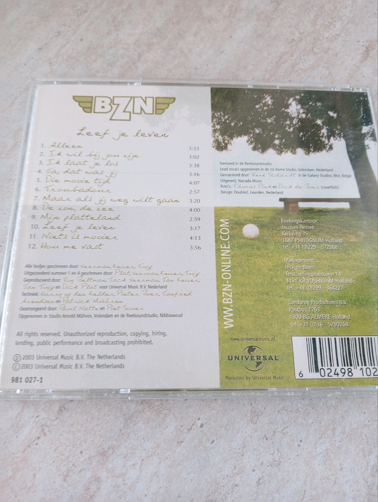 Diverse CD's: BZN, Mooi Wark, Henk Bernard, Lenoy & De Witte, Gebruikt, Ophalen of Verzenden, Pop, Inclusief doosje