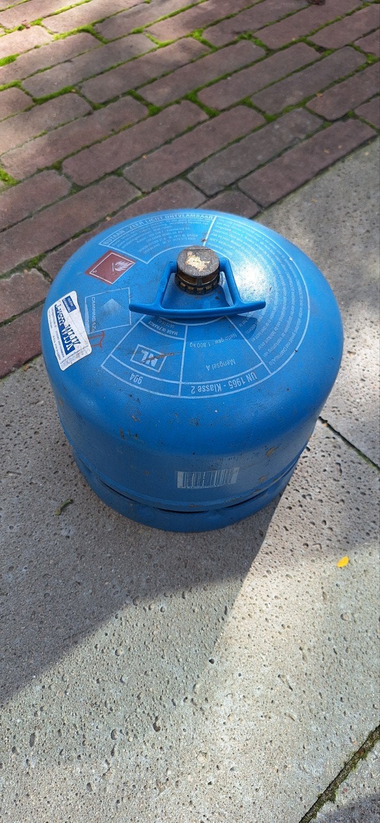 Campinggaz gasfles 904, Caravans en Kamperen, Ophalen, Gebruikt