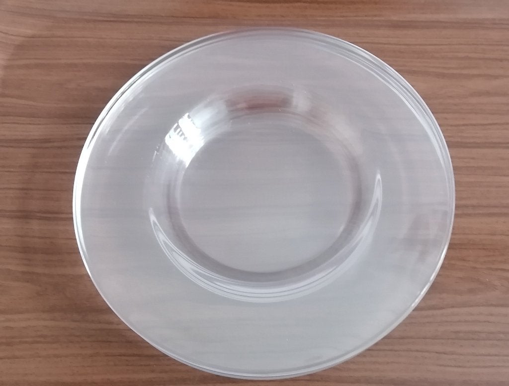 Dessert bordjes helder glas  nieuw per stuk € 1,50, Huis en Inrichting, Keuken | Servies, Glas of Glazen, Nieuw, Ophalen of Verzenden