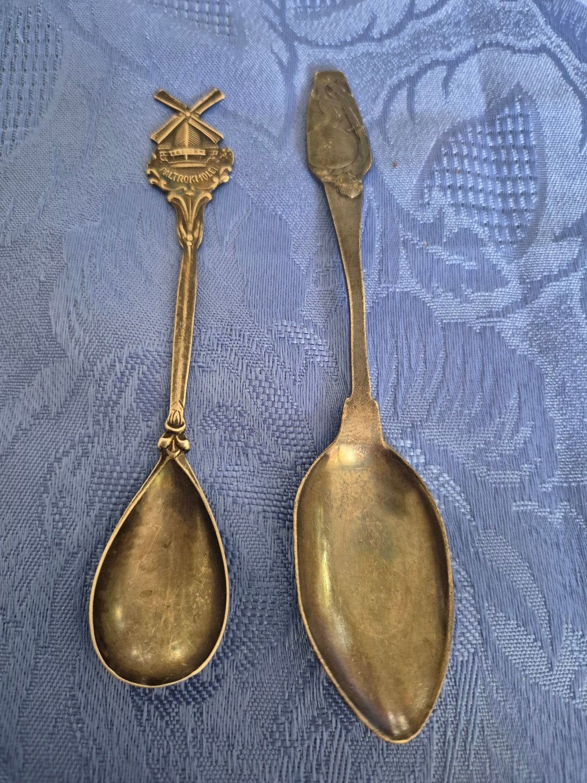 Zilveren theelepels: Duitsland 1888/800 + Philips 1874/835HH, Ophalen of Verzenden