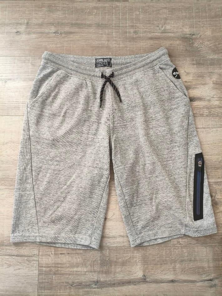 Download grijs gemêleerde jongens sweatshort, Broek, Gebruikt, Download, Ophalen of Verzenden