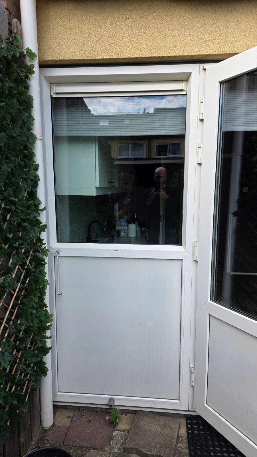 kunststof kozijnen ramen en deur in topstaat, Ophalen, Kunststof, Deurkozijn, Zo goed als nieuw