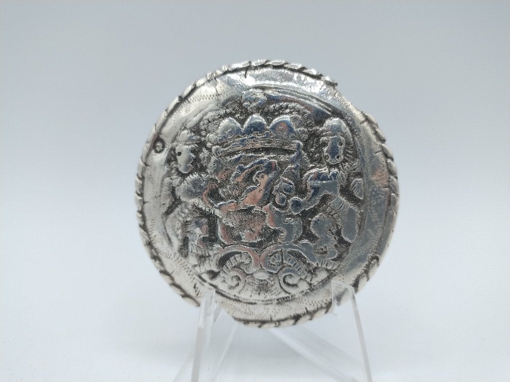 Zeeuws zilveren broeksknoop, Schoonhoven, 19e eeuws, Antiek en Kunst, Antiek | Goud en Zilver, Verzenden, Zilver