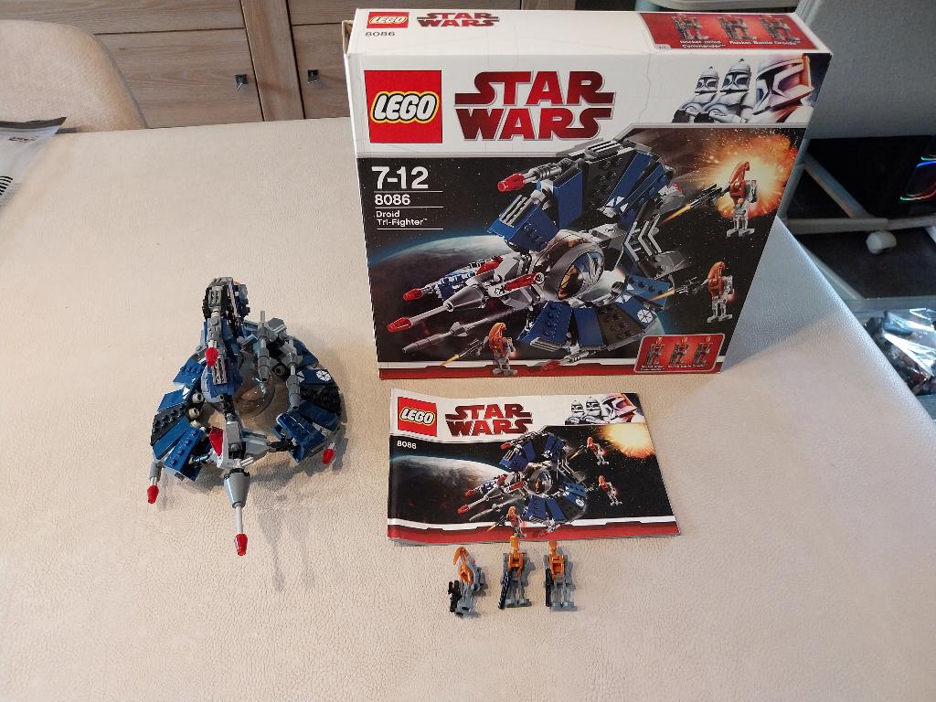 lego star wars 8086 Droid Tri-Fighter, Star Wars, Lego, Ophalen of Verzenden, Zo goed als nieuw
