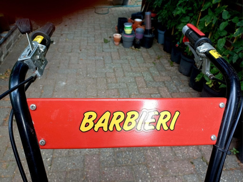 Barbieri veegmachine, Ophalen, Gebruikt, Barbieri