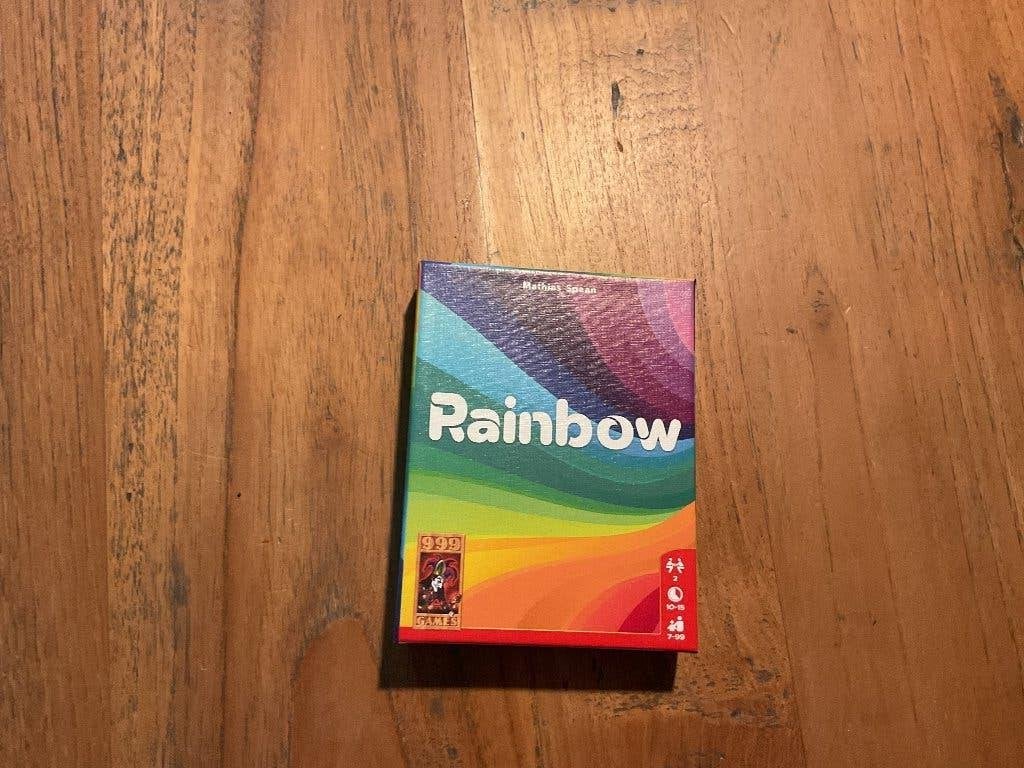 Rainbow 999 games kaartspel, Een of twee spelers, Ophalen of Verzenden, Zo goed als nieuw, 999 Games
