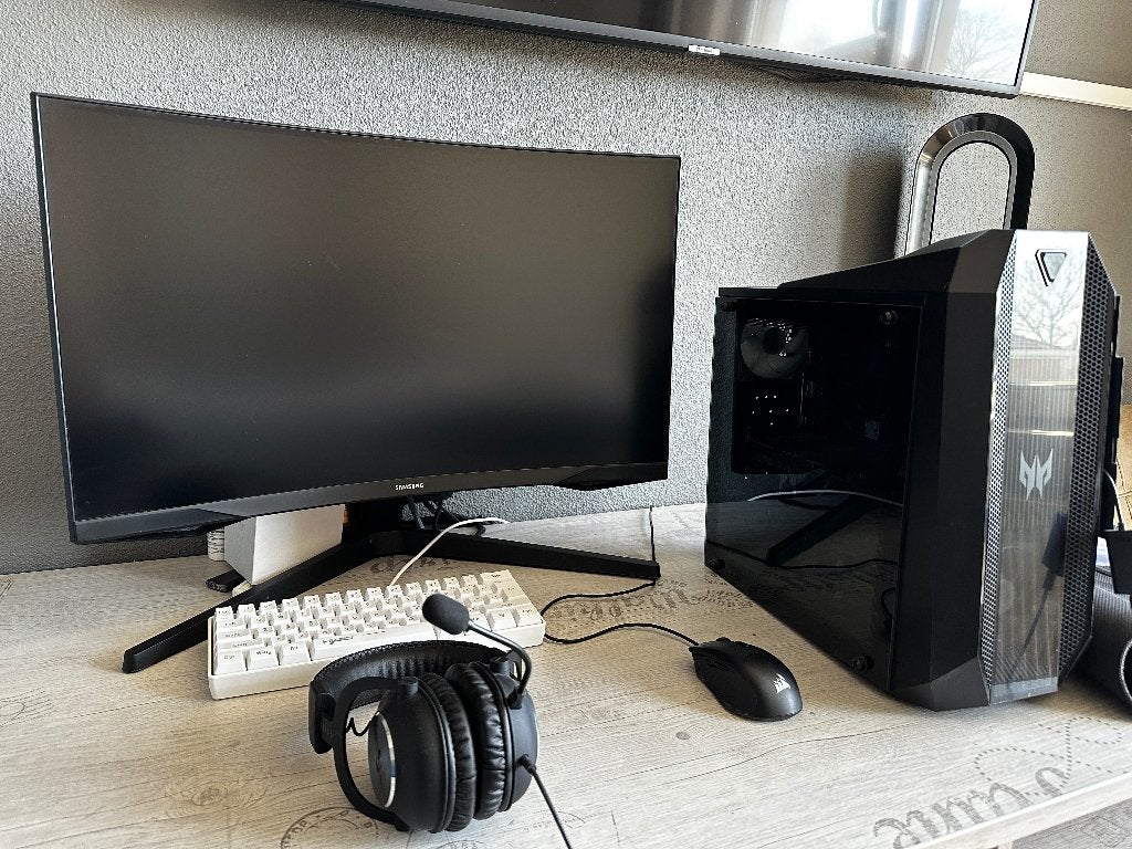 Game PC setup | Compleet | Krachtig & snel | Plug & Play, Computers en Software, Desktop Pc's, Met monitor, Virtual Reality, Ophalen of Verzenden