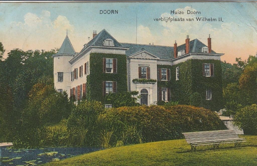 Doorn, huize Doorn, Ophalen of Verzenden, 1920 tot 1940, Gelopen, Utrecht