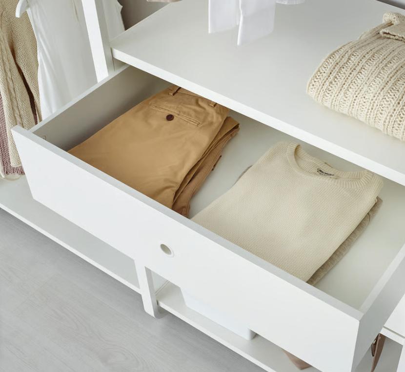 Elvarli kledingkast combinatie / Open wardrobe, Ophalen, Zo goed als nieuw