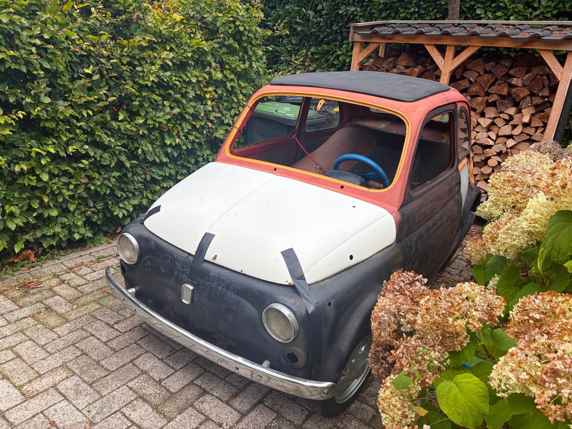 Fiat 500 Lusso, Auto's, Achterwielaandrijving, Gebruikt, Origineel Nederlands, Bedrijf