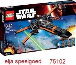 NIEUW Lego Star Wars 75102 Poe's X-Wing Fighter 8-14 jaar, Lego, Nieuw, Ophalen of Verzenden, Complete set