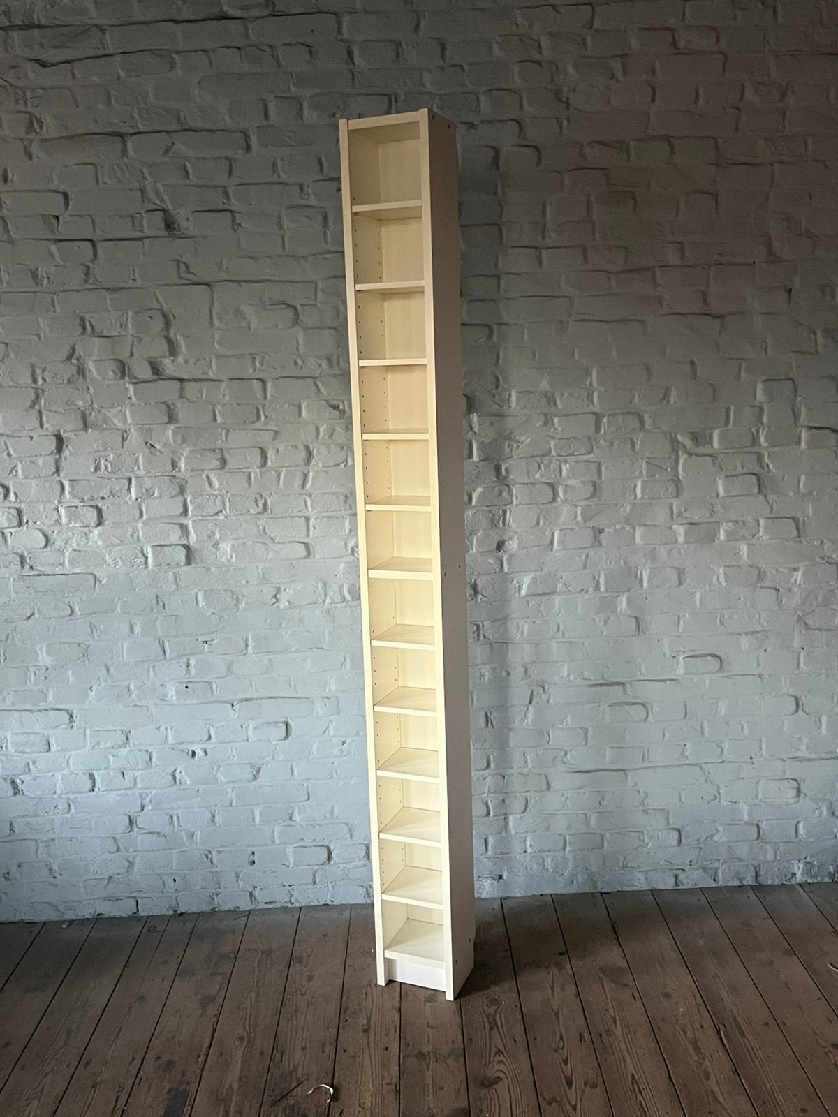 Ikea cd kast vakken billy rek gnedby wit houten, Ophalen, 150 discs of meer, A, A
