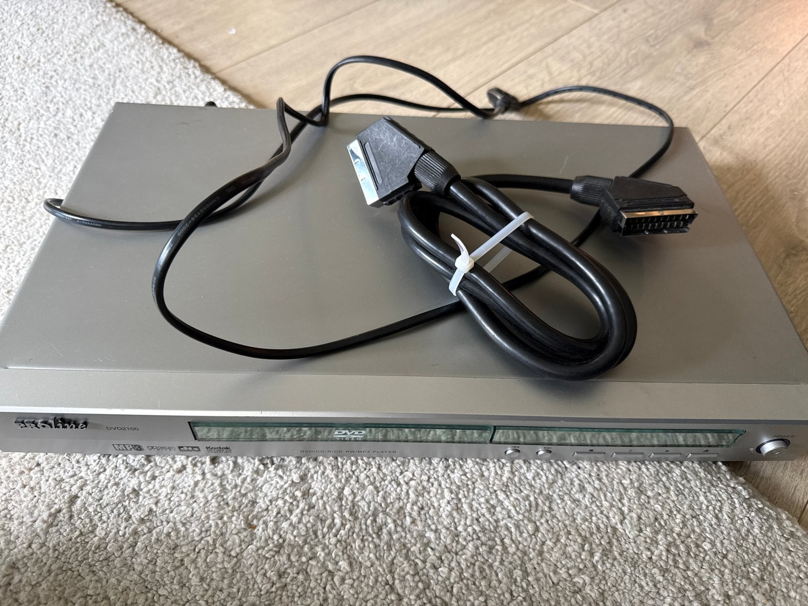 Proline DVD2100 DVD-speler met afstandsbediening en SCART, Ophalen, Gebruikt, Dvd-speler, Overige merken