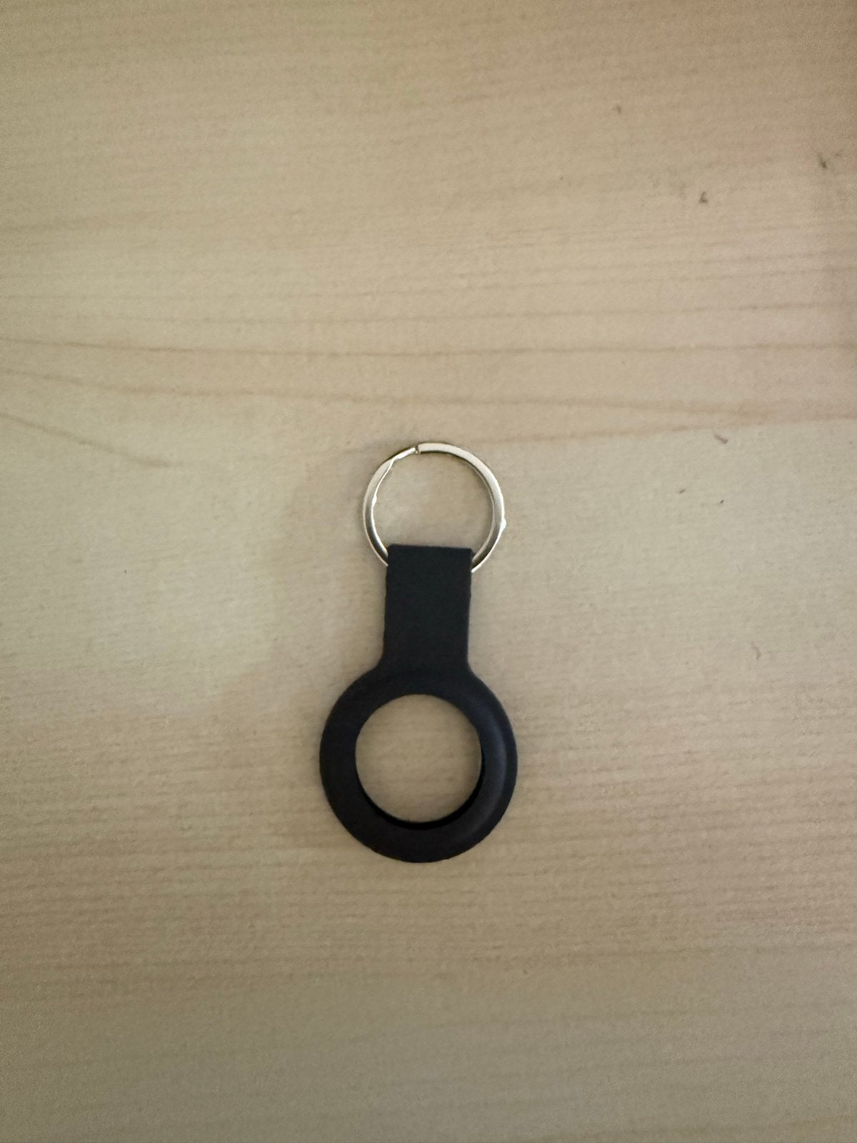 AirTag Sleutelhanger - Zwart, Ophalen of Verzenden, Zo goed als nieuw