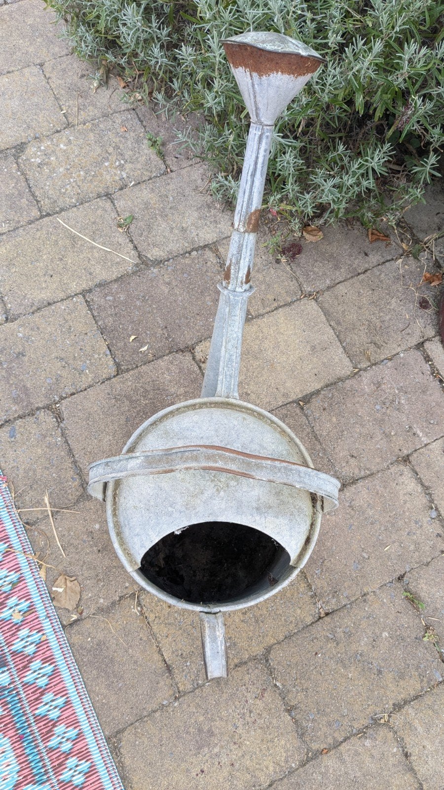 Gieter vintage ijzer, Tuin en Terras, Gieters, Ophalen