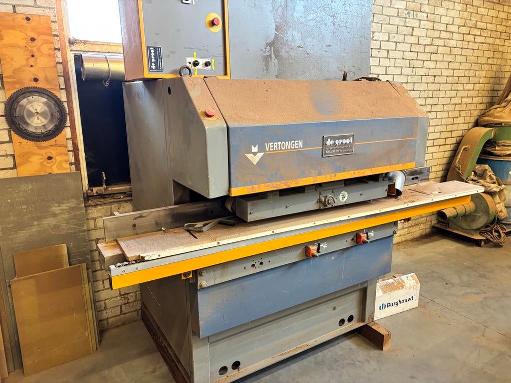 Vertongen machine - Robuuste houtbewerkingsmachine, Ophalen