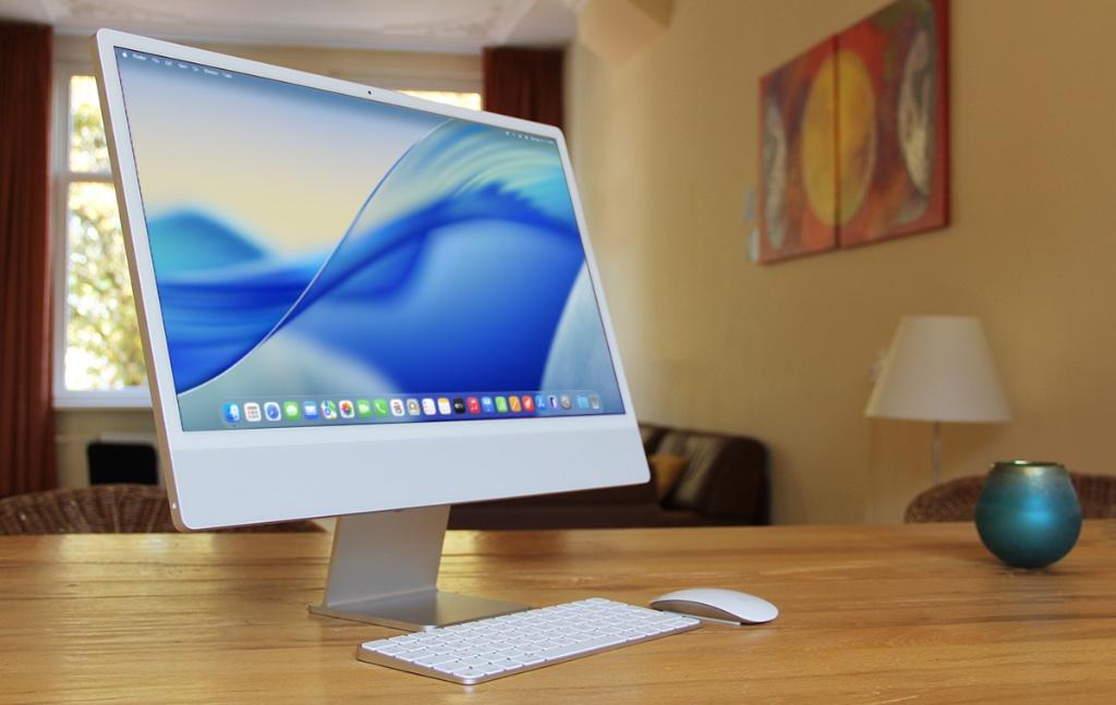 iMac 24 Inch M1 8/8 core | 16 GB | 1 TB SSD | + Extra's, Computers en Software, Apple Desktops, Ophalen, Apple, Cupertino, IMac