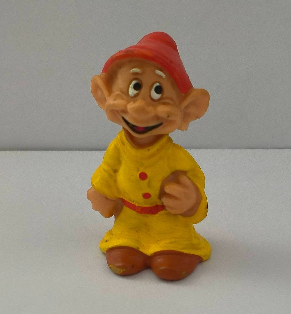 Dwerg Dopey (van Sneeuwwitje), Verzamelen, Disney, Ophalen of Verzenden, Sneeuwwitje of Doornroosje, Zo goed als nieuw, Beeldje of Figuurtje