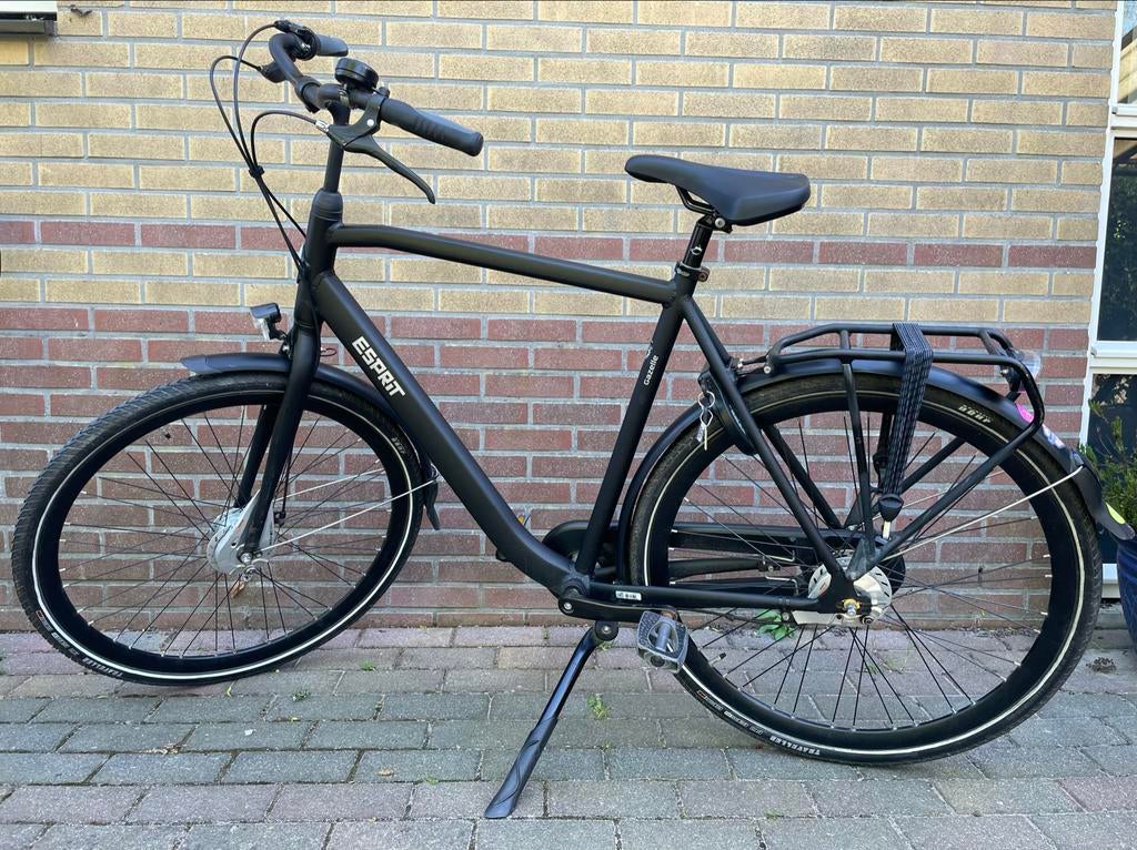 Gazelle Esprit herenfiets - Framemaat 59, Fietsen en Brommers, Fietsen | Heren | Herenfietsen, Ophalen, Gebruikt, Velgrem, Versnellingen