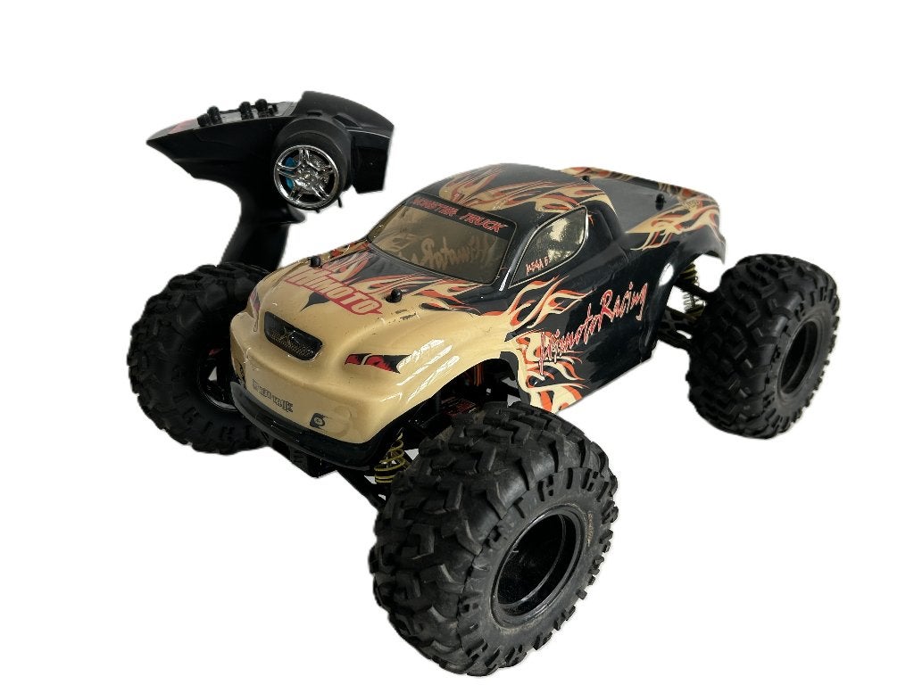 Himoto XT10 4WD 1/10 rc auto, Elektro, Gebruikt, Auto offroad, Ophalen of Verzenden