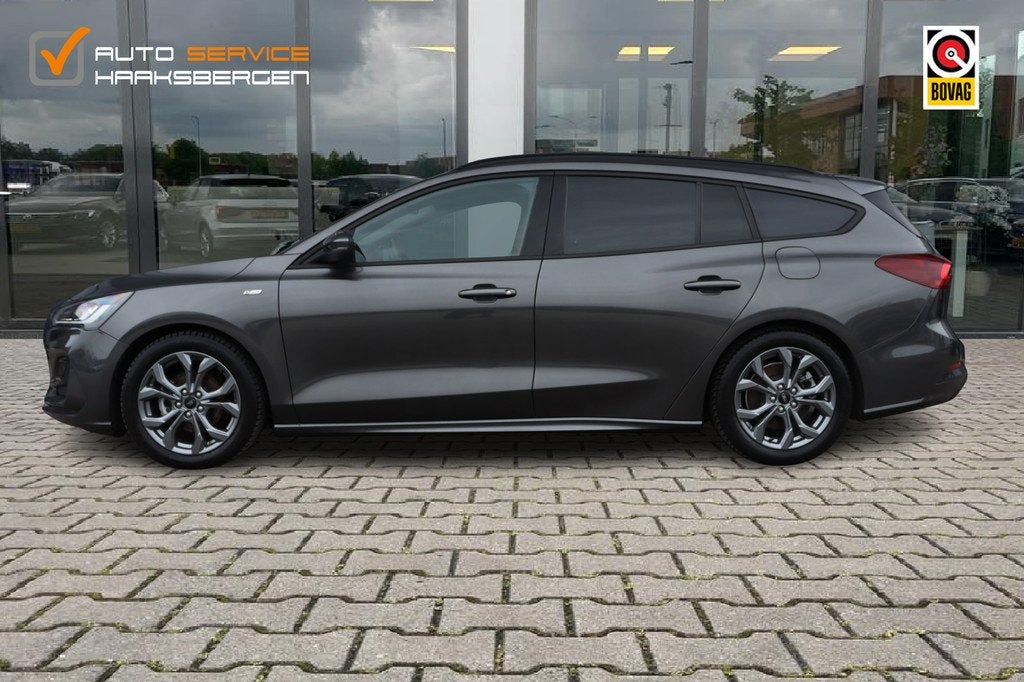 Ford FOCUS Wagon 1.0 EcoBoost Hybrid ST Line | ACC | Camera, 1349 kg, Stof, Gebruikt, Zwart