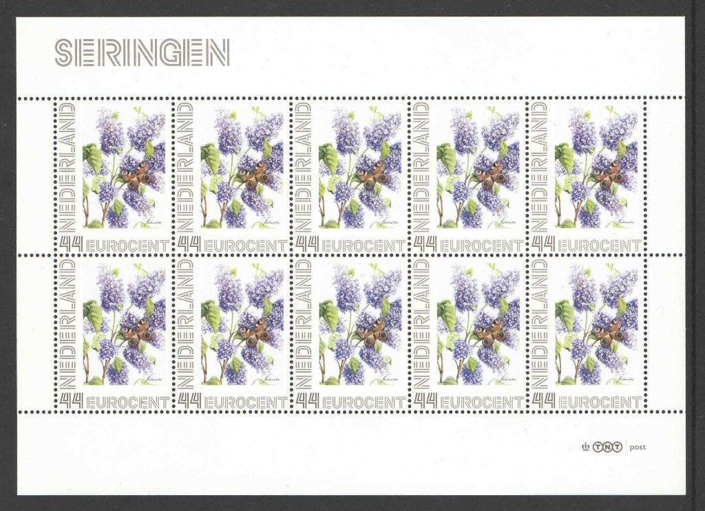 Bloemenpracht op postzegels: Seringen, Ophalen of Verzenden, Na 1940, Postfris