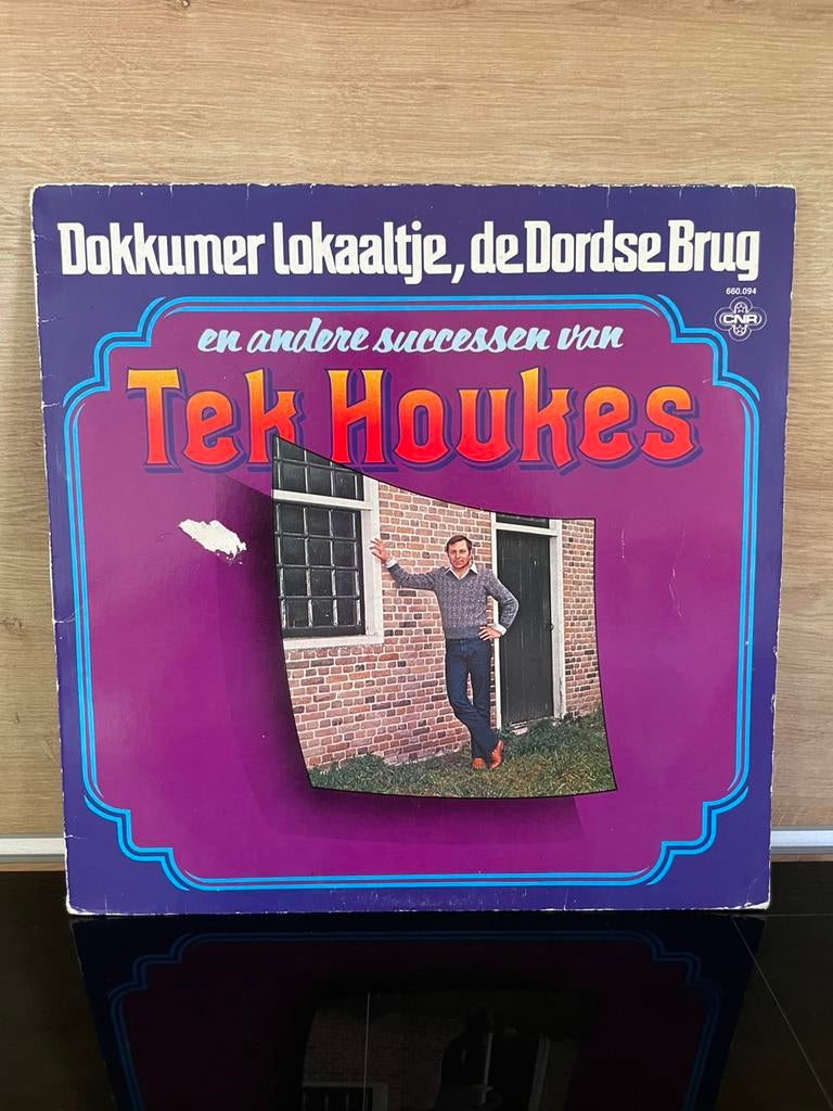 Tek Houkes LP Cnr, Cd's en Dvd's, Vinyl | Nederlandstalig, Ophalen of Verzenden, Zo goed als nieuw, 12 inch, Levenslied of Smartlap