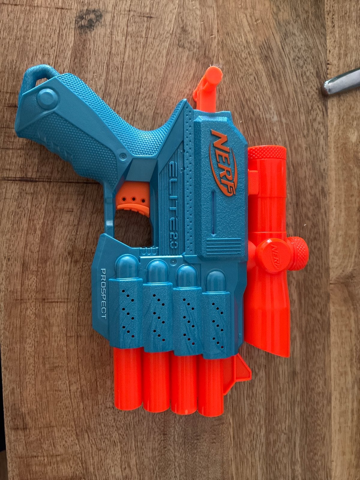 Nerf Elite 2.0 Prospect Blaster met richtkijker, Ophalen of Verzenden, Zo goed als nieuw
